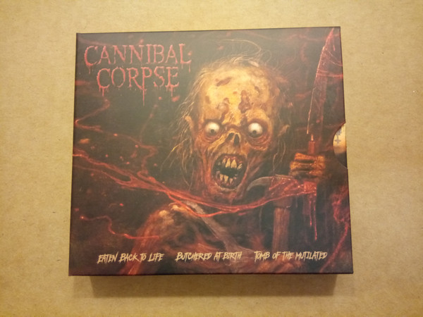 Cannibal Corpse - Eaten Back To Life / Butchered At Birth / Tomb Of The Mutilated